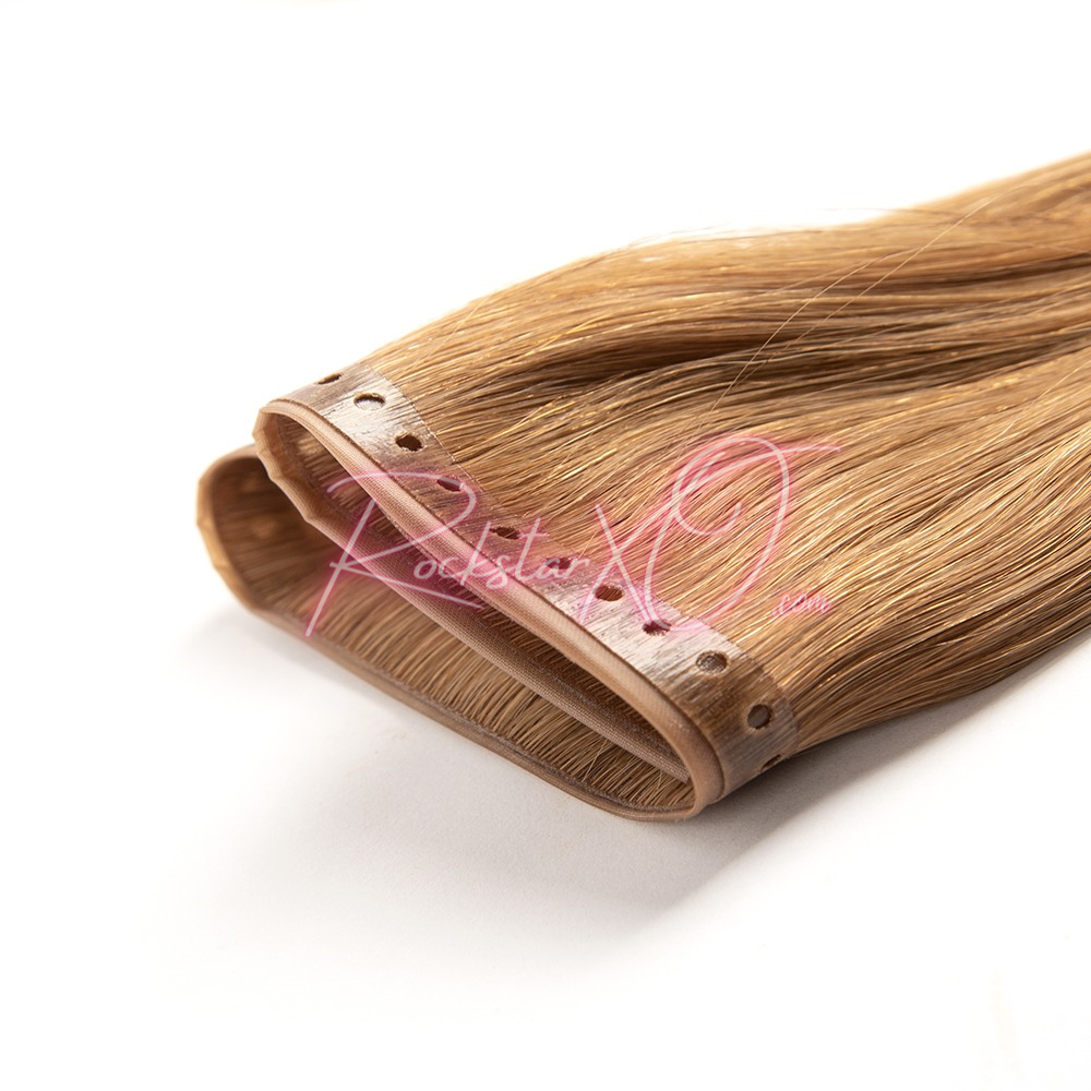 ROCKSTAR XO Peek-A-Boo XO Weft with Holes. No tape NO glue NO heat NO sew!